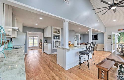 Winchester House | Spacious Lakefront Retreat with Hot Tub and Dock!