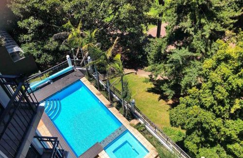 Newton Apartment | Spacious Park Views with Spa, Pool, Gym, Netflix