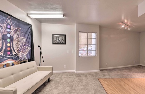 Midtown House | Spacious Phoenix Abode w/ Meditation Room!