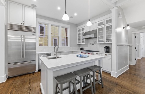 Watercolor House | Spacious Retreat For 14 w/Carriage House | Beach Club, Pool, & Lazy River Access