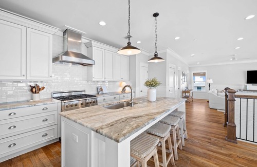 Grayton Beach House | Spend Fall by the Beach! All Decked Out - Beachfront w/Private Heated Pool! Arcade & Pool Table