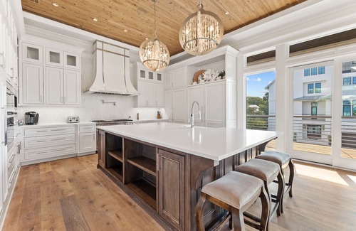 Seagrove Beach House | Spend Fall by the Beach! Private Heated Pool! Unobstructed GULF VIEWS! Low-Speed Vehicle!