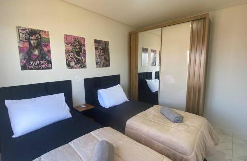 Tocantins Apartment | Stúdio de 1 Quarto, Wifi 500mb, Condominio com Elevador, 1 Vaga de Garagem, Cozinha Completa - Indicado para Grupos, Hospedes a Trabalho, Família e Pets