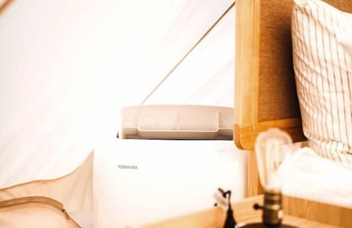 Klamath Falls RV Rental | Stargazer Bell Tent at The Rossetto Ranch