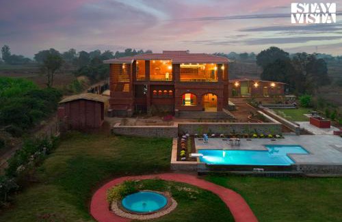 Igatpuri Villa | StayVista at Bahava with Pool, Lawn, Balcony