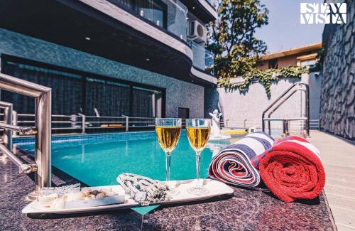 Panchgani Villa | StayVista at Grande Prima - Pool, Theatre Room & BBQ