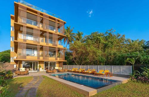 Siridao Villa | StayVista at Isabella The Beach View with Pvt Gym, Game Room & Pool