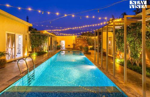 Village Hokra House | StayVista at Poetry by Rawai 4BHK Pet Friendly Villa with Private Pool in Pushkar
