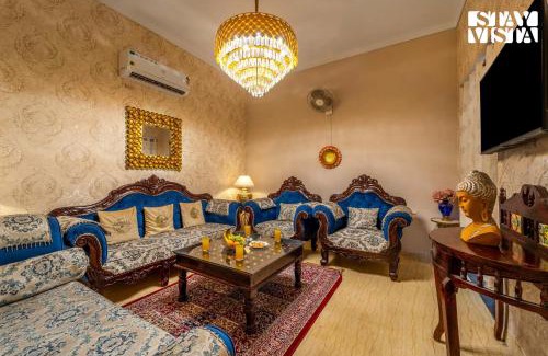 Sanganer Villa | StayVista at Sitara with Jacuzzi & WiFi