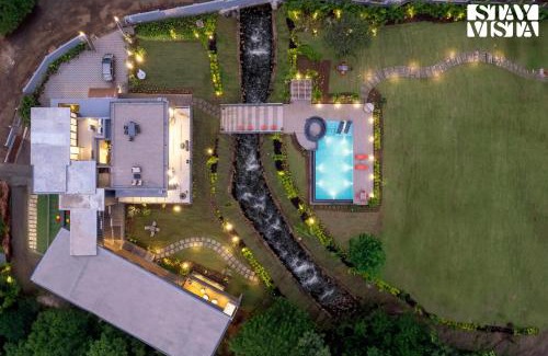 Alibaug Villa | StayVista at Sol & Sands with Mountain View and Pool