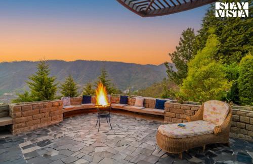 Dharampur Villa | StayVista at Sylvana Villas with Lawn, BBQ and Jacuzzi