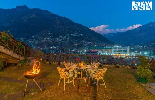 Mohal Villa | StayVista at The Manor with Mountain View & Fireplace