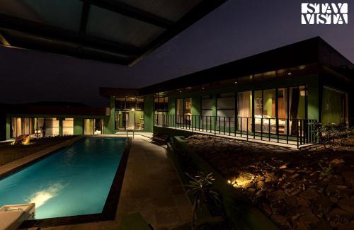 Dindori Villa | StayVista's Minty Mirage - Mountain & Lake-View Villa with Pool, Expansive Lawn & Terrace