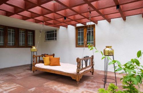 Nashik Villa | StayVista's Villaggio - Orchard Oasis with Pool, Expansive Lawn, Patio & Indoor Activities