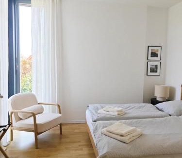 Großsedlitz Apartment | Stilvolle Wohnung mit Terrasse im Grünen