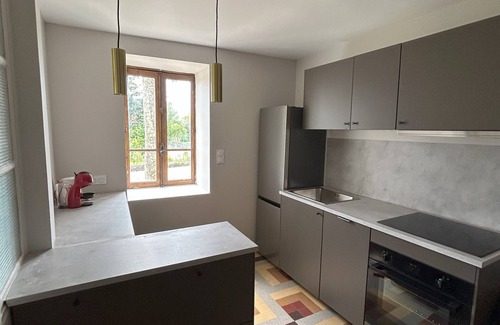 Amberieu-en-Bugey House | Stone house on the heights of Ambérieu. View of the Bugey mountains