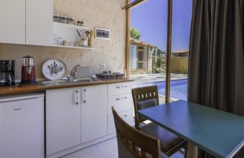 Kas House | Stone Vacation Flat w Pool in Kas