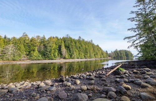 Ucluelet House | Storm Bay, Family Home with Hot Tub and Inlet View