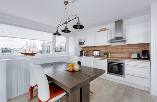 Olpenitz House | "Störtebeker" water house on a Baltic Sea vacation in Olpenitz - with roof terrace & sauna