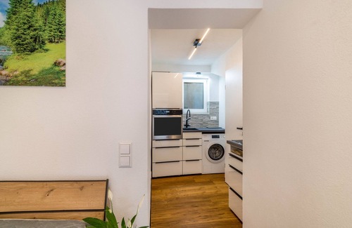 Bad Wildbad Apartment | Studio Apartment 'Fewo-Rennbächle' with Mountain View, Terrace & Wi-Fi