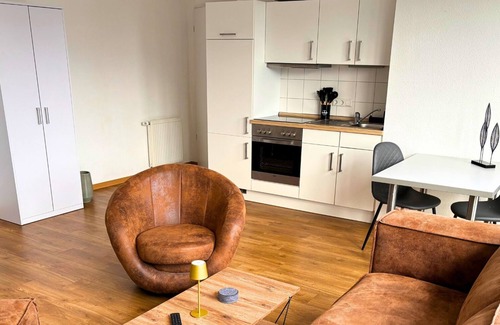 Lingen Apartment | Studio Apartment 'Panorama' with Wi-Fi