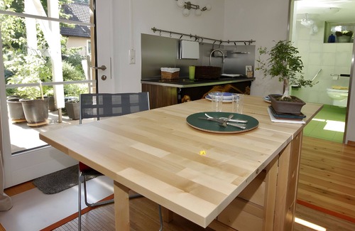 Bad Herrenalb Apartment | Studio 'Auf D Kullenmühle' with Private Terrace, Private Garden and Wi-Fi