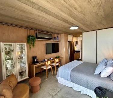 Pajucara Apartment | Studio Beira Mar com Vista Mar NT1318