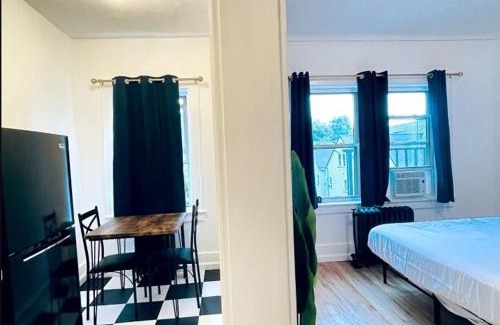 East Avenue Apartment | Studio Downtownhighfallskitchentvunitypet