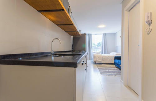 Barra Apartment | Studio Estaleiro 230m da Passarela na Barra DH0128