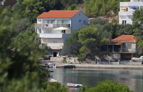Pasadur Apartment | Studio flat with balcony and sea view Pasadur, Lastovo (AS-8351-b)