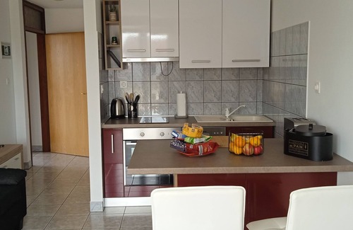Sukosan Apartment | Studio flat with balcony and sea view Sukošan, Zadar (AS-6131-a)