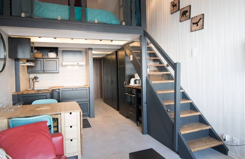 Val Claret Apartment | Studio + Mezzanine - Balcony - Wifi - 500m from slopes
