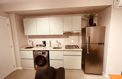 Anita Garibaldi Apartment | Studio Morse para até 3 pessoas Central