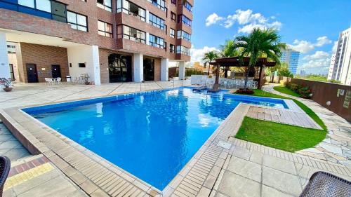 Conjunto ALAGAMAR Apartment | Studio Praia 2201 - NBI - Ponta Negra - Lado Sombra