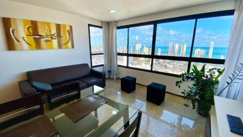 Conjunto ALAGAMAR Apartment | Studio Praia 2201 - NBI - Ponta Negra - Lado Sombra