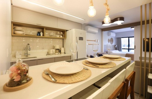 Ribeirao da Ilha Apartment | Studio Shopping OKA Floripa - Campeche - SOK005