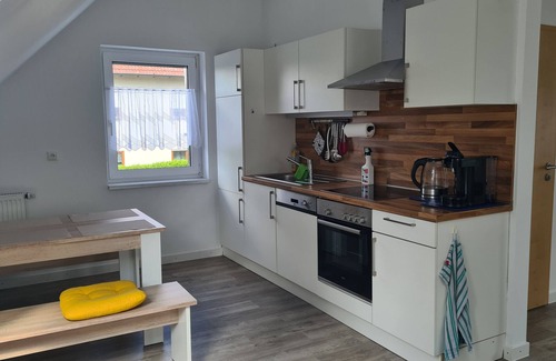 Petersberg Apartment | Studio 'Vorder Rhön Haus 21a' with Wi-Fi