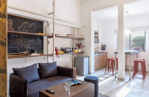 Downtown Queretaro Apartment | Studio with Excellent Location 2 Beds 150mpbs+1BA