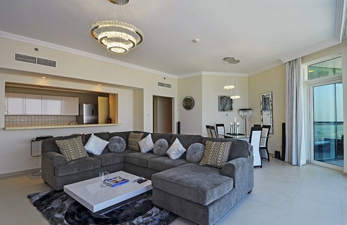 Dubai Marina Apartment | * Stunning! 5*- 4 BR-Oceanfront-Apartment-Private Beach- Ocean Views*