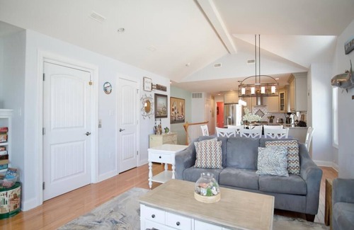 Townsend's Inlet House | Stunning Beach Block Home with Elevator and Water Views!