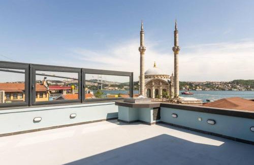 Ortakoy Apartment | Stunning Bosphorus 2bd2bath Views Terrace! #357