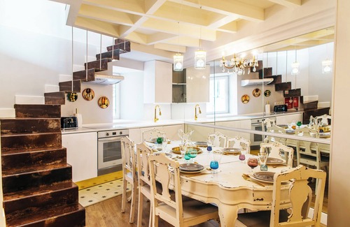 Santo Estevao Apartment | Stunning river view Portuguese Soul Large Terrace in Alfama, sleeps 19