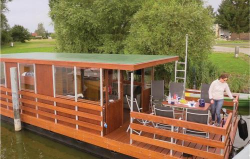Radewege Boat Rental | Stunning Ship In Radewege With Kitchen