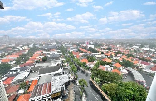 Gubeng Apartment | Stylish 2BR Apartment ARC100 Surabaya City Centre with Balcony by Le Ciel Hospitality