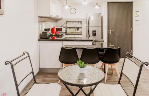 San Eugenio Apartment | Stylish 2BR Apartment Balcony View