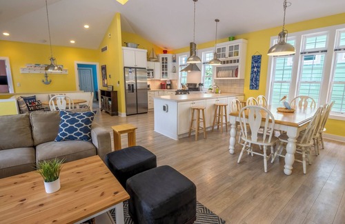 Michigan City House | Stylish Beach House in Resort Community, Family Friendly Rental