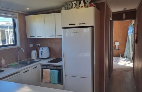 Mangakino Cabin | STYLISH CABIN LIVING WITH HUGE DECKING