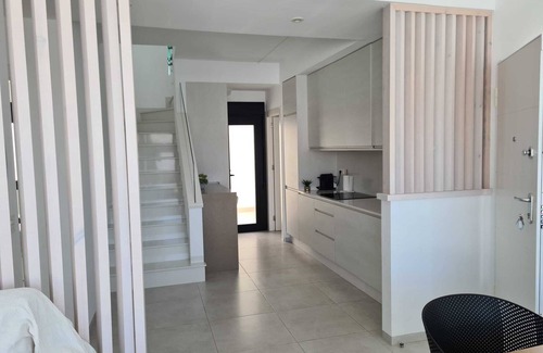 Santiago de la Ribera Villa | Stylish, modern villa with private pool, within walking distance of the beach