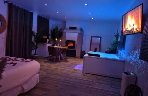 Saint-Prix House | Suite de charme avec JACUZZI illimité et jardin privatif
