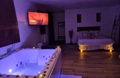 Saint-Prix House | Suite de charme avec JACUZZI illimité et jardin privatif